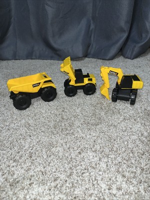 CAT Construction Mini Toy Set for Kids Ages 3+  Dump Truck, Loader, Excavator