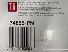 Delta 74855-PN - Toilet Paper Holder,Brilliance Polished Nickel NEW 