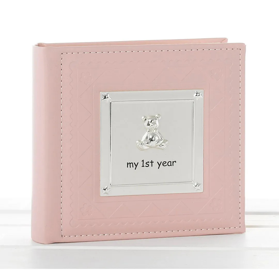 My First Year Pink Baby Album