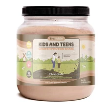 TruHeight Kids Growth Protein Shake Nutritional Powder Ages 5+ Chocolate  25.4oz