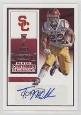 2016 Contenders Draft Picks College Ticket Tre Madden (White Jersey) Auto 0a2