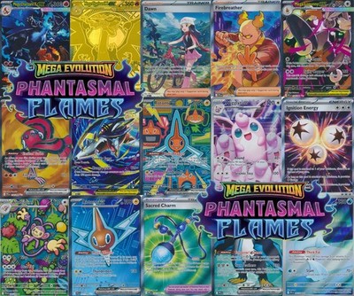 Pokemon Mega Evolution Phantasmal Flames MINT