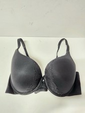 Victoria's Secret Bra 36D Body by Victoria Padded Perfect Black with lace