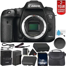 Canon EOS 7D Mark II Digital SLR Camera 9128B002 (Body Only) (Intl Model) Model