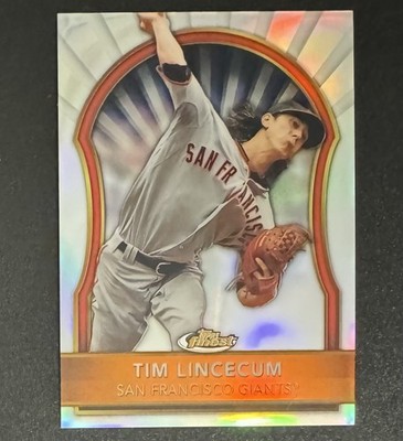 Tim Lincecum 2011 Topps Finest Refractor #36 /549 - San Francisco 