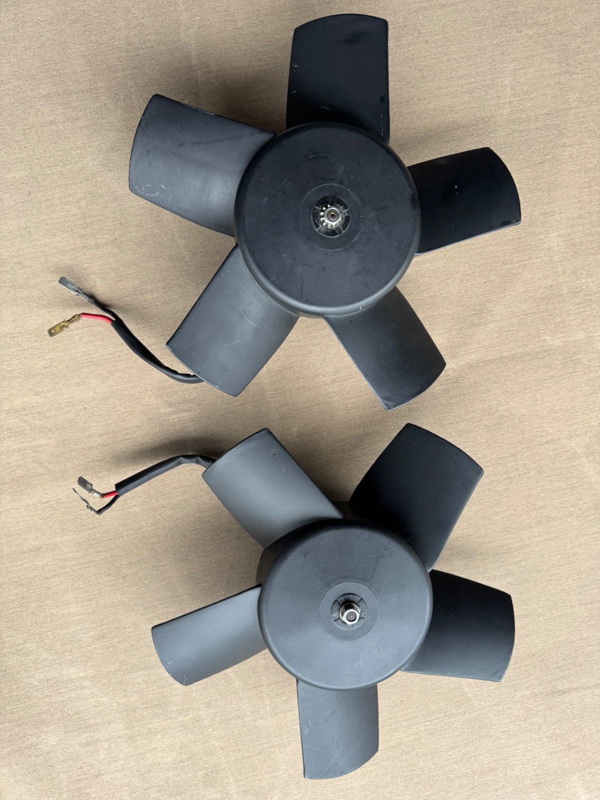 Maserati Vintage  1970 thru 1973 Ghibli radiator fans Bosch OEM