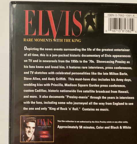 Elvis Presley G I Blues Coffee Mug & DVD ELVIS Rare Moments With the King - Picture 12 of 17