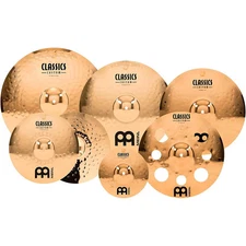 Meinl Classics Custom Double Bonus Pack Cymbal Set 10 Splash 16 Trash Crash