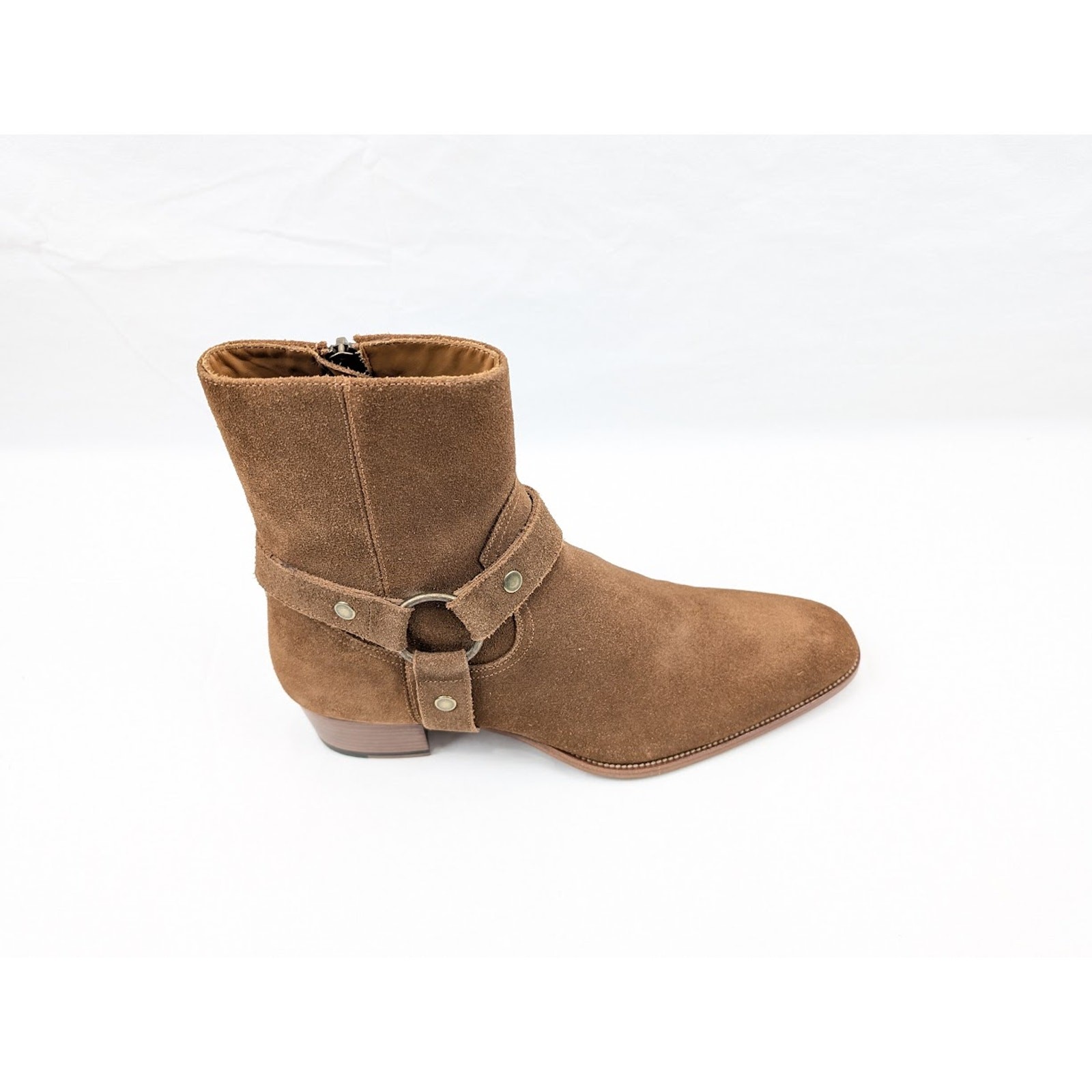 Stivali Saint Laurent Paris Wyatt 40 Harness in Camar BWNB 42