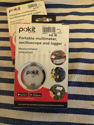 Pokit Meter POK-WHT KS Edition Wireless Multimeter Oscilloscope Logger New