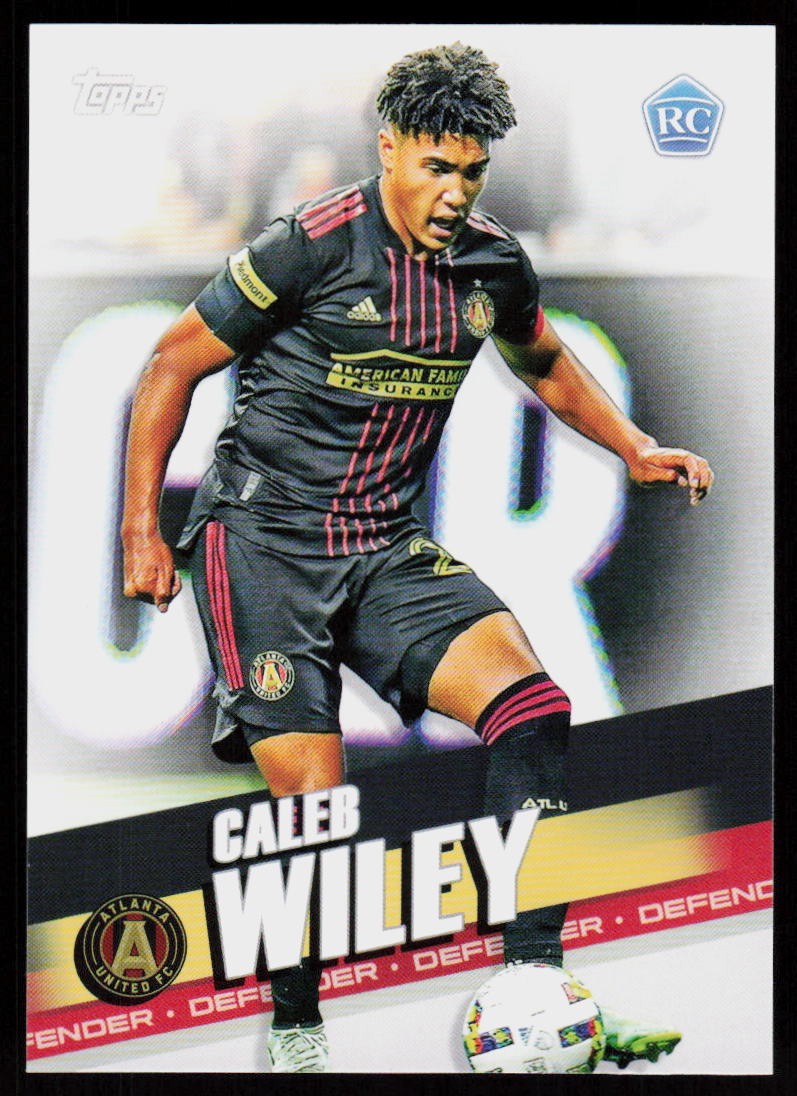 2022 Topps MLS Caleb Wiley #5 SOCCER CARD Rookie Atlanta United RC