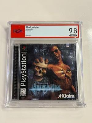 New Sealed Shadow Man Sony PlayStation 1 PS1 PSA 9.6 A+ Wata CGC VGA