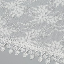 Vintage-Inspired Triangle Shawl for Women Solid Color Lace Openwork Fringe Edge