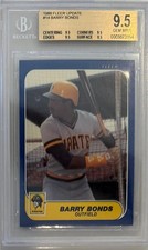 1986 Barry Bonds Fleer Update RC #U-14... BGS 9.5 Gem Mint w/quad 9.5 subs