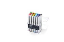 Copic Sketch, alcohol markers, 24pcs, Manga Illustration Set Multi Fast Ship