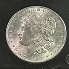 1904-O US Morgan Silver Dollar $1 - Genuine Uncirculated Guaranteed PCS