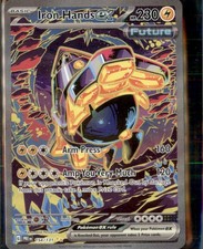 iron hands pokemon card price - ex 070/182 - Paradox Rift - Future Pokemon - Double Rare Weakness / Resistance / Retreat Cost Iron Hands ex - 154/131