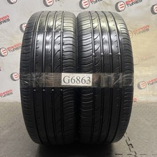 2x 215 55 R18 95H, CONTINENTAL, Tread 6.6/6.5mm(G6863) Tested / Old Stock (2017)