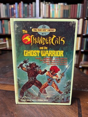 The Thundercats and The Ghost Warrior Find Your Fate Fantasy EX-LIB 1st Prnt 6-1