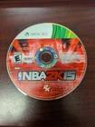 NBA 2K15 (Microsoft Xbox 360, 2014) NO TRACKING - DISC ONLY