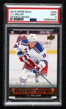 2013-14 Upper Deck Young Guns UD Exclusives 11/100 JT Miller #205 PSA 9 MINT s9v