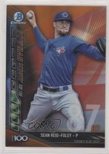 2017 Bowman Chrome Scouts Top 100 Orange Refractor 4/25 Sean Reid-Foley 0a3