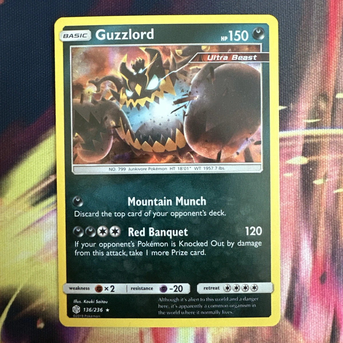 Guzzlord Pokmon TCG Cards for sale | eBay