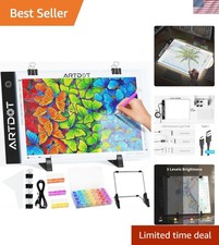 LED Light Pad A4 for Diamond Painting Kits with Adjustable Brightness USB Power