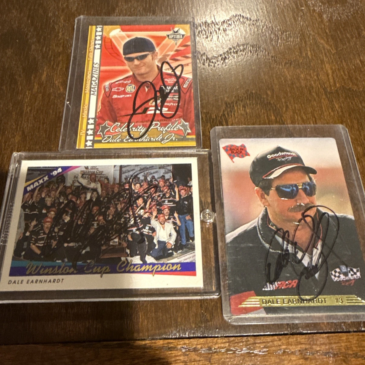 Not Authenticated Dale Earnhardt Jr. NASCAR Original Autographed