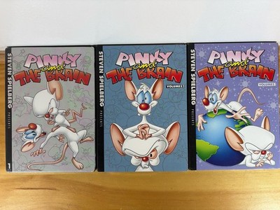 PINKY AND THE BRAIN COMPLETE TV SERIES New DVD Volumes 1 2 3 Seasons 1 2 3 4