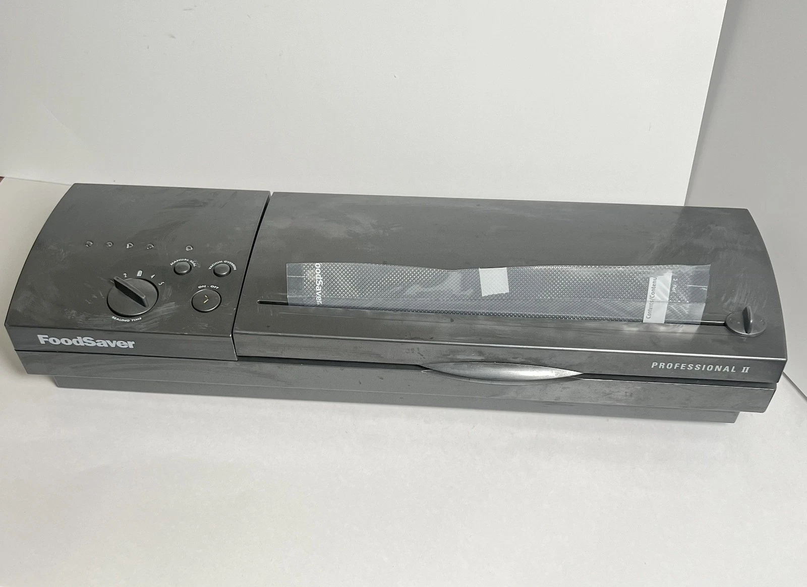 Foodsaver Professional II 35-0320 Food Saver Electric Vacuum Sealer Storage Gray
