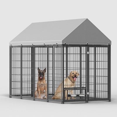 Large Dog Kennel Outdoor Pet Pens Dogs Run Enclosure