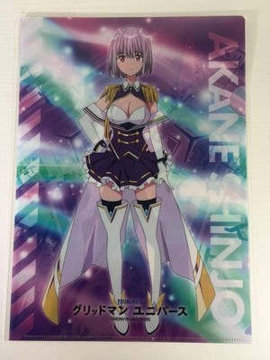 Gridman Universe Clear File Akane Shinjo & Alexis Keriv