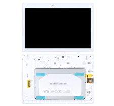 White LCD Display Touch Screen Digitizer Frame For Lenovo Tab 2 A10-30 YT3-X30