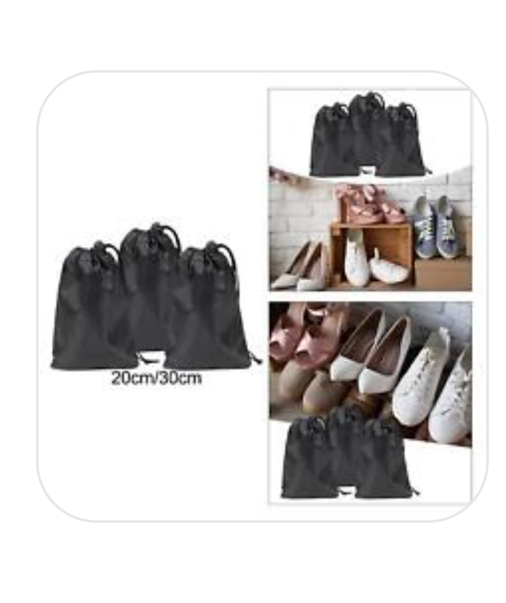 ➡️10 chaussures rangement cordon de serrage anti poussière pour sacs de voyage Dior Homme Femme⬅️