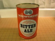 Very RARE Wadsworth “BITTER ALE” Mini Keg Draft Beer Can-Empty-3 Pints-England