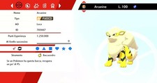 Arcanine Ultra Shiny Battle Ready Pokemon Sword - Shield Pokemon Spada - Scudo
