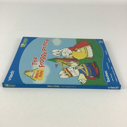 VTech Bugsby Reading System Max & Ruby Froggy Prince Educational Book Cartridge - Picture 4 of 7