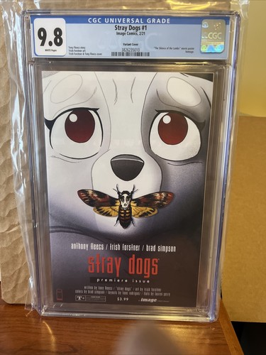 STRAY DOGS #1 CGC 9.8 SILENCE OF THE LAMBS HOMAGE 1ST PRINT