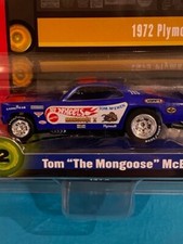 Auto World SLOT CAR 4Gear Hot Wheels Tom Mongoose McEwen's Plymouth Duster