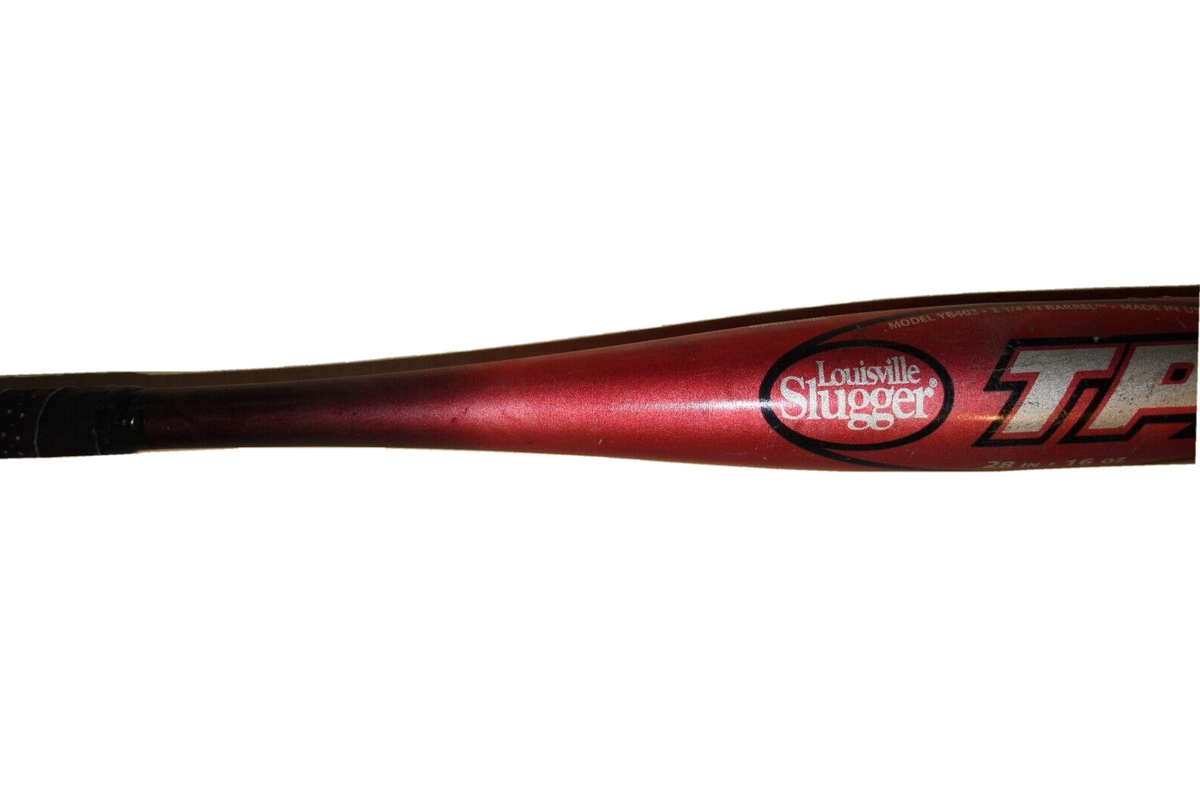 Batte Louisville Slugger TPX 28 Pouces - 16 Oz - Aluminium Rouge - YB403