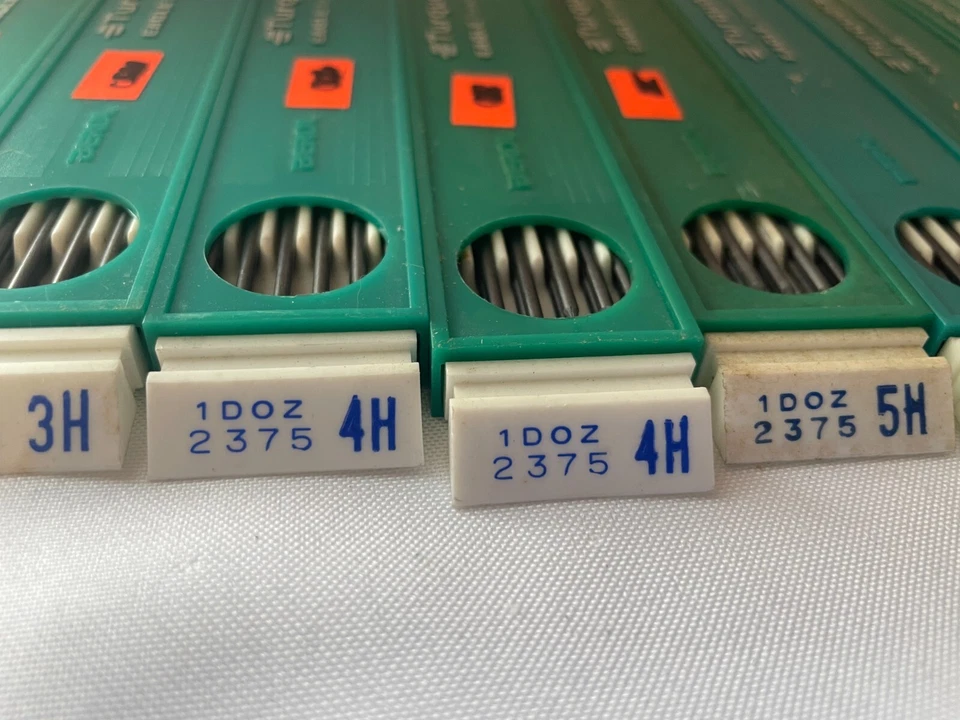 9 cables de dibujo de águila turquesa vintage 2375 3H, 4H, 5H, 6H, 8H, 9H. 3B (108) Foto 3 de 4