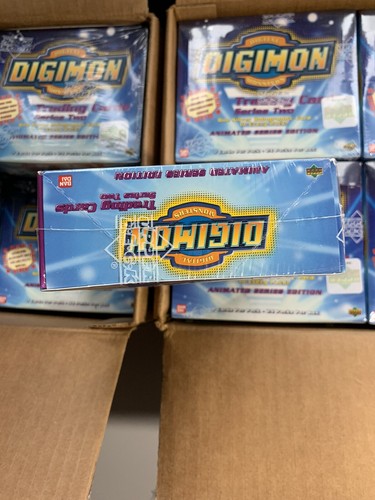 Digimon Sealed Booster Box - Series 2 | Exclusive | Bandai | Upper Deck | 1st Ed - Picture 6 of 7