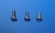 Linsenkopfschraube M 3x6 - M 3x7 - M 3x8 mit Kreuzschlitz DIN 7985  St vz .