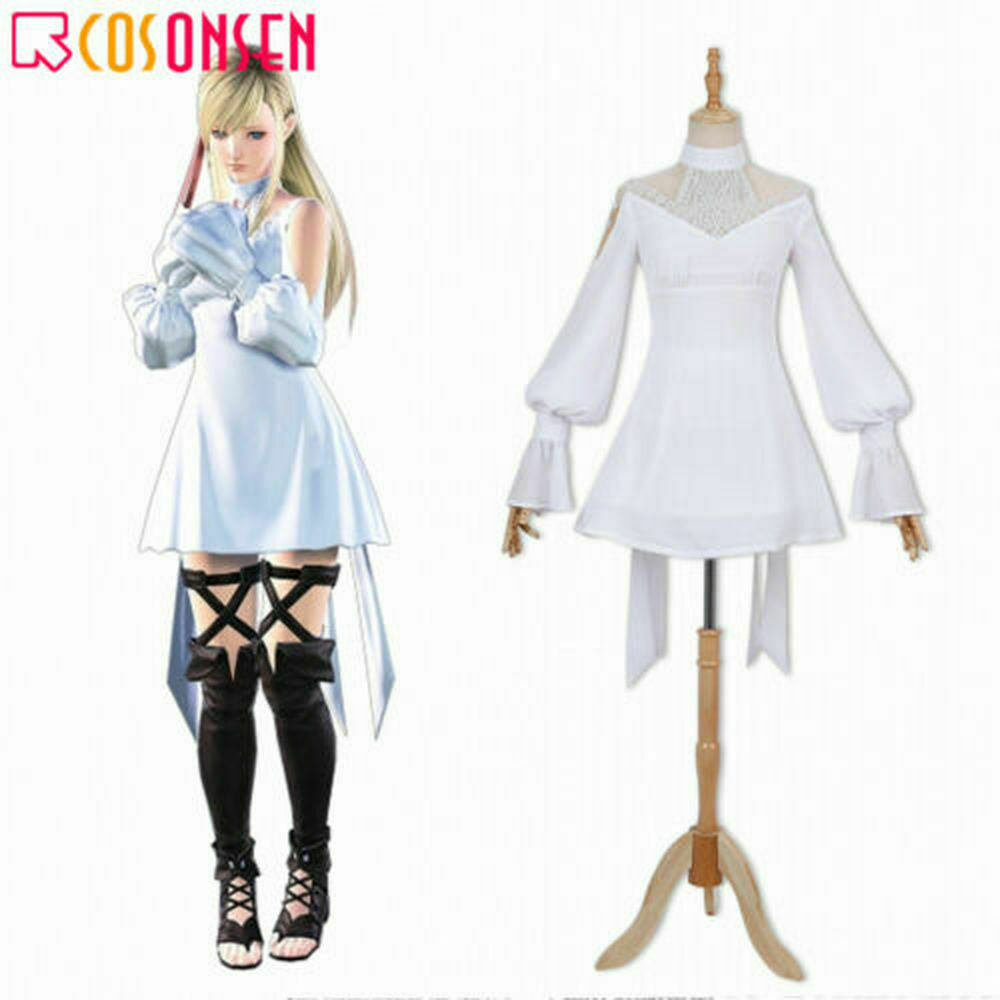 Final Fantasy XIV FF14 Ryne Cosplay Minfilia Costume FFXV Ryne