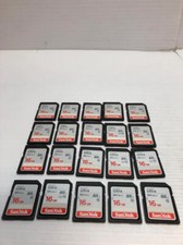 SanDisk 16 GB Ultra SDHC SDXC SD Class 10 80M...