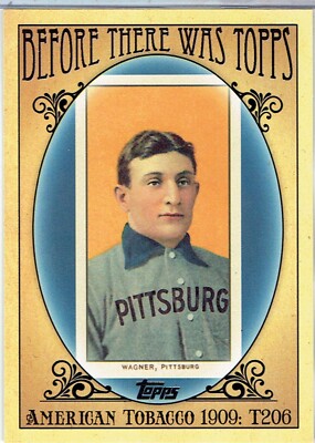 2011 Topps   Before There Was Topps  Complete Insert Set  ( 7 cards )