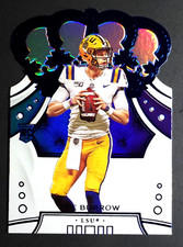 2020 PANINI CROWN ROYALE #1 JOE BURROW ROOKIE MIRROR BLUE BENGALS *NRMT/MINT*