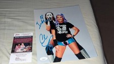 NXT WWE  indi hartwell & candice lerae SIGNED WWE 8X10 PHOTO WITH JSA