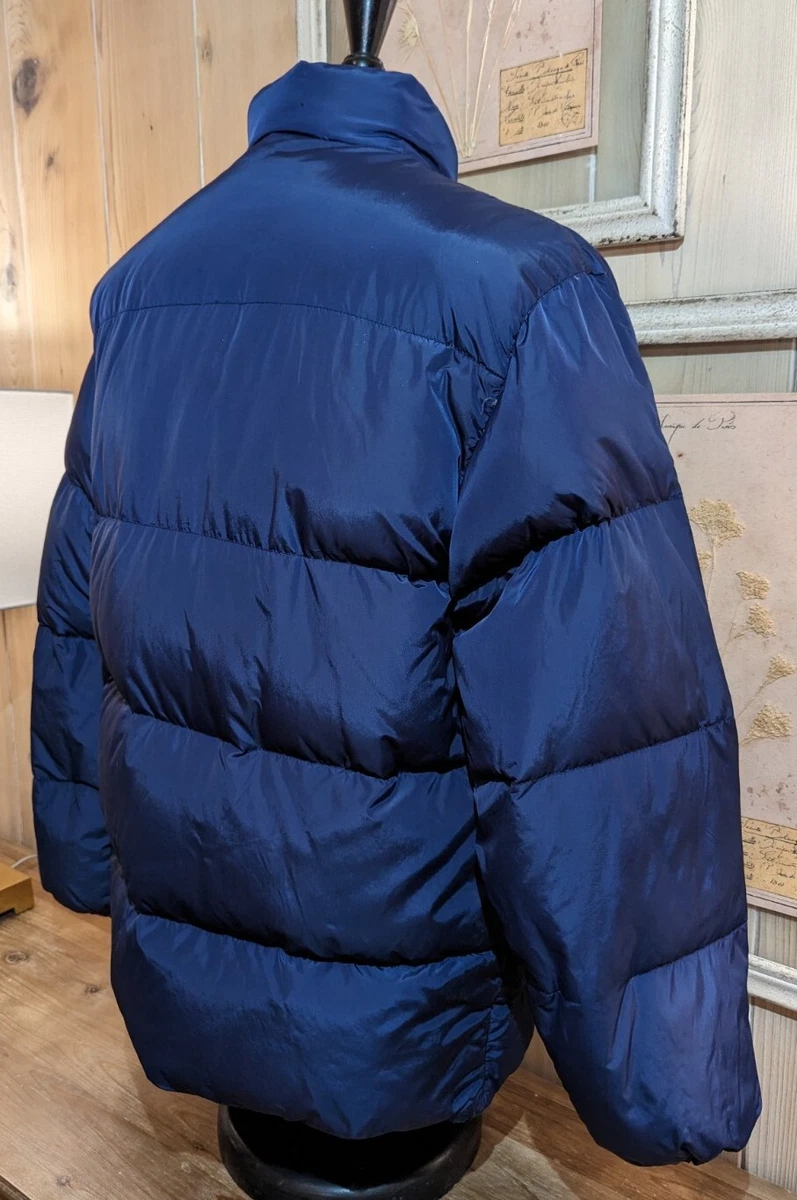 POLO SPORT RALPH LAUREN VINTAGE 90'S MENS NAVY DOWN PUFFER